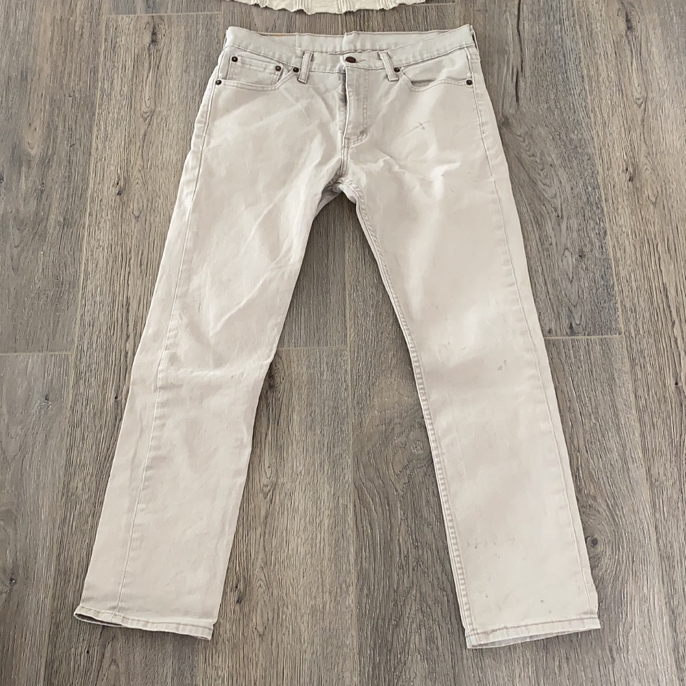 LEVI STRAUSS & CO 511 KHAKI JEANS | WAIST 32”